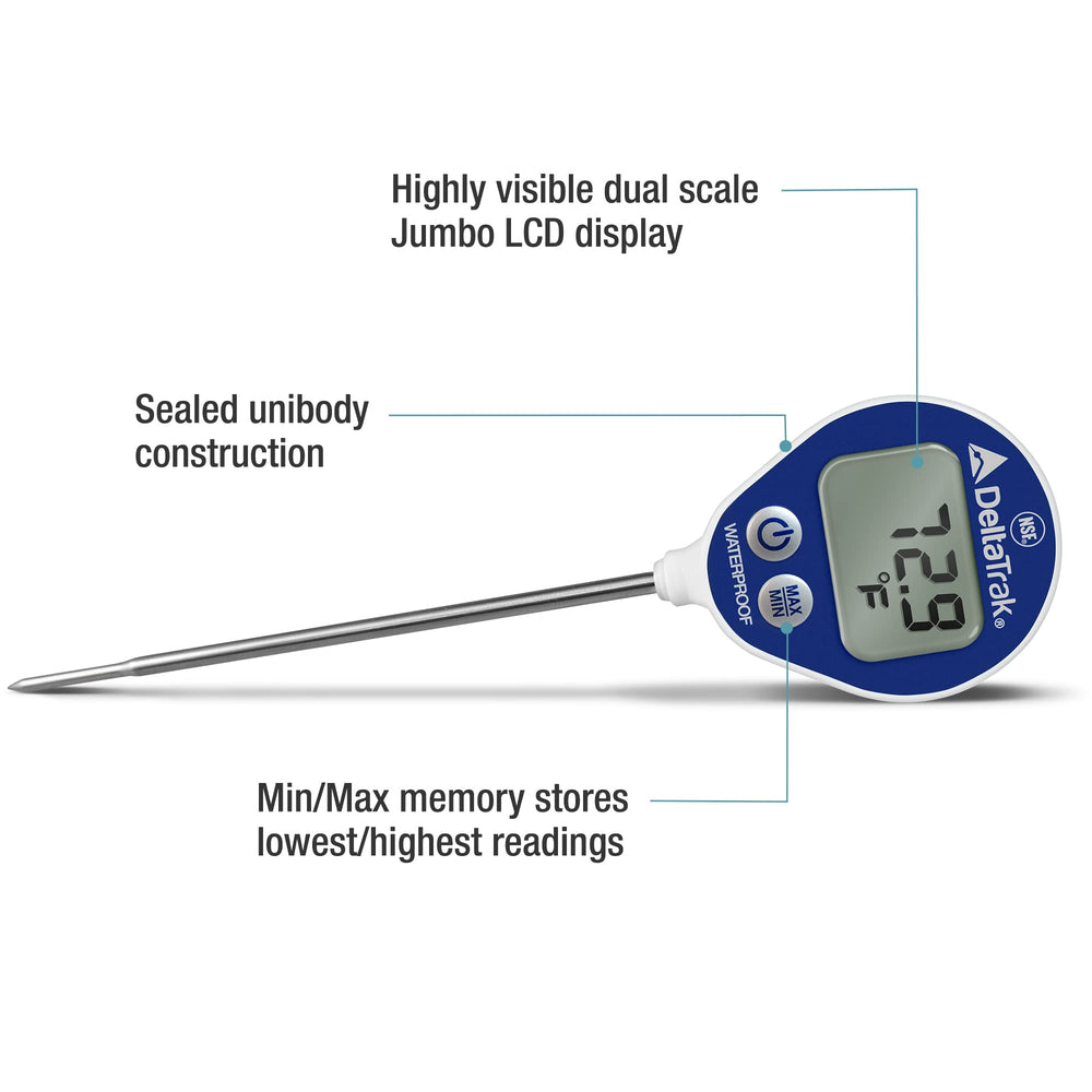 11050 Professional Digital Meat Thermometer for Kitchen Waterproof Lollipop Thermometer NSF Certified