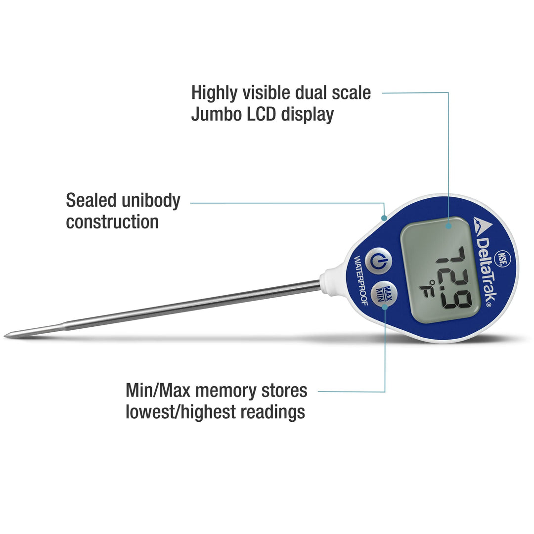 11050 Professional Digital Meat Thermometer for Kitchen Waterproof Lollipop Thermometer NSF Certified