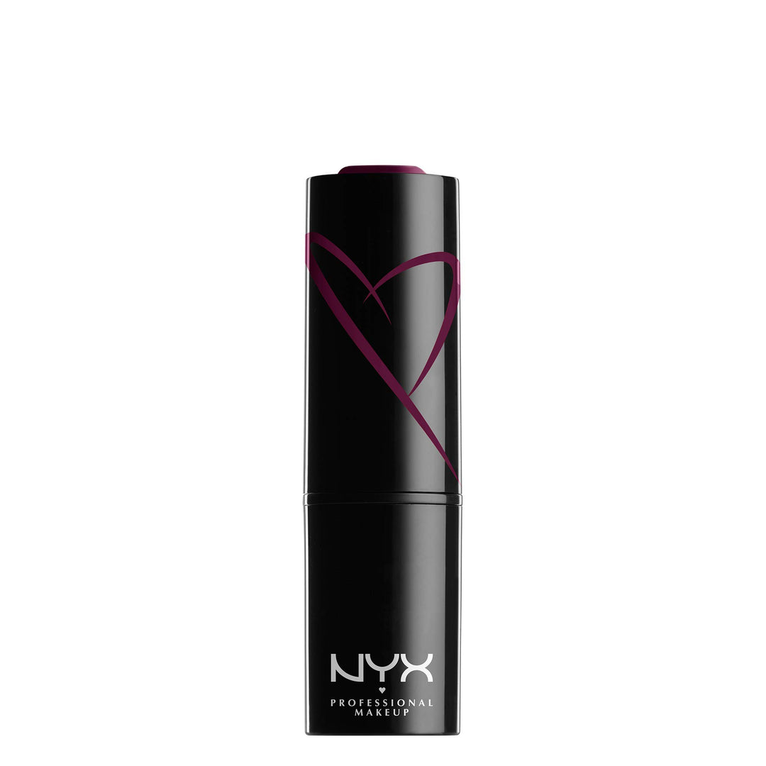 PROFESSIONAL MAKEUP Shout Loud Satin Lipstick, Infused With Shea Butter - Into The Night (Deep Grape)