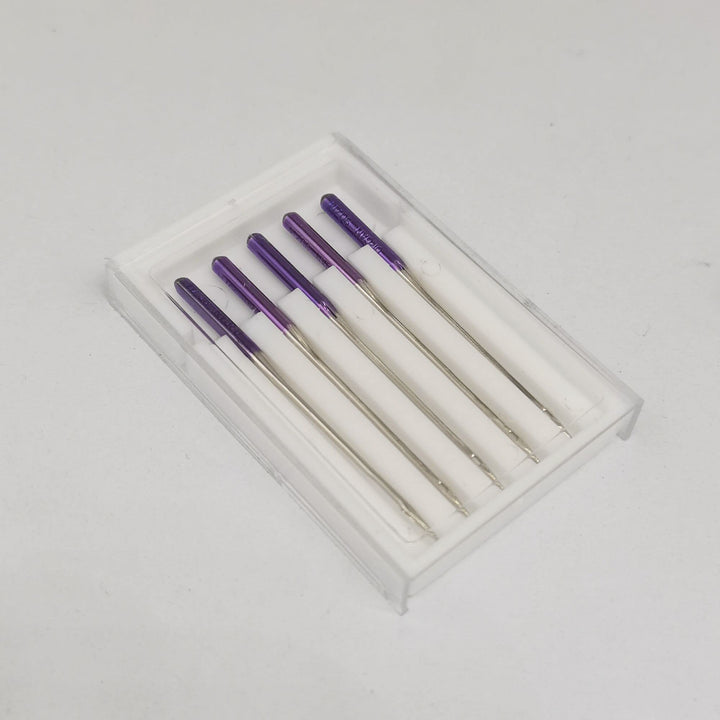 HONEYSEW Sewing Machine Blue Tip Needle Size 11 Purple 