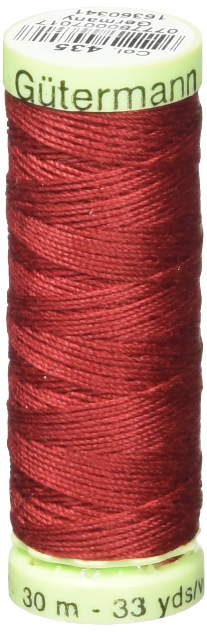 Gutermann Top Stitch Heavy Duty Thread 33 Yards-Cranberry
