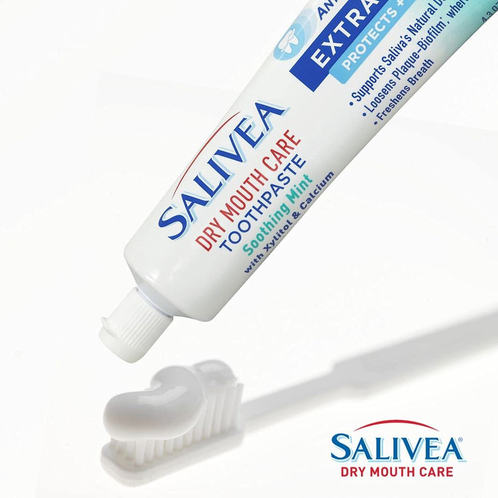 Salivea Dry Mouth Care Salivea Dry Mouth Toothpaste Wit
