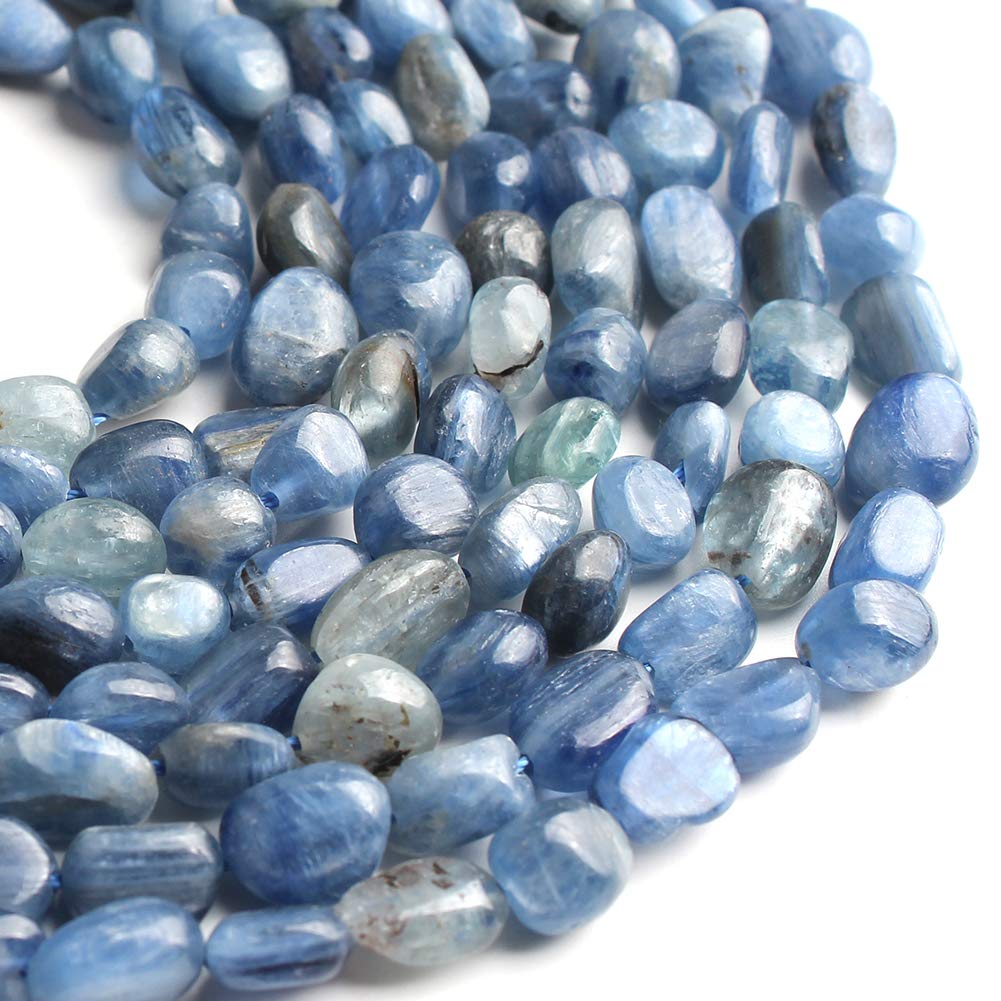Love Beads Natural Stone Irregular Blue Kyanite Stone Beads 4-7mm Beads for Jewelry Making DIY Beads Bracelets 15inches
