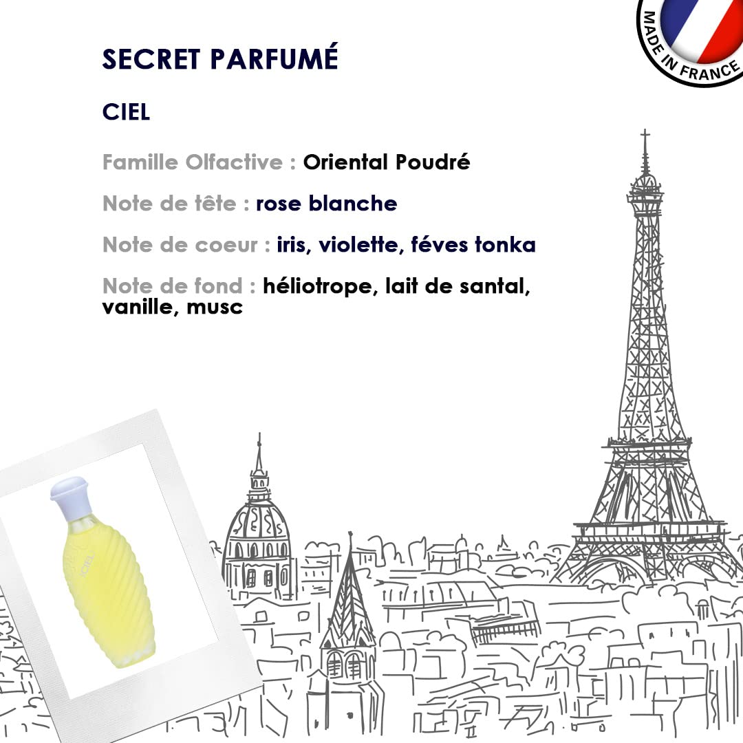 Ciel By For Women Eau De Parfum Spray, 3.4-Ounces