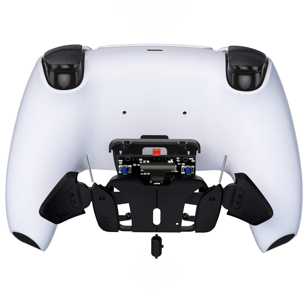 Turn RISE to RISE4 Kit – Redesigned Solid Black K1 K2 K3 K4 Back Buttons Housing &amp; Remap PCB Board for PS5 Controller RISE &amp; RISE4 Remap kit - Controller &amp; Other Accessories NOT Included