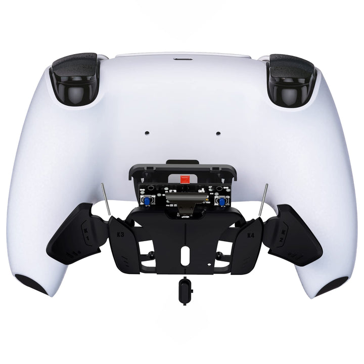 Turn RISE to RISE4 Kit – Redesigned Solid Black K1 K2 K3 K4 Back Buttons Housing &amp; Remap PCB Board for PS5 Controller RISE &amp; RISE4 Remap kit - Controller &amp; Other Accessories NOT Included