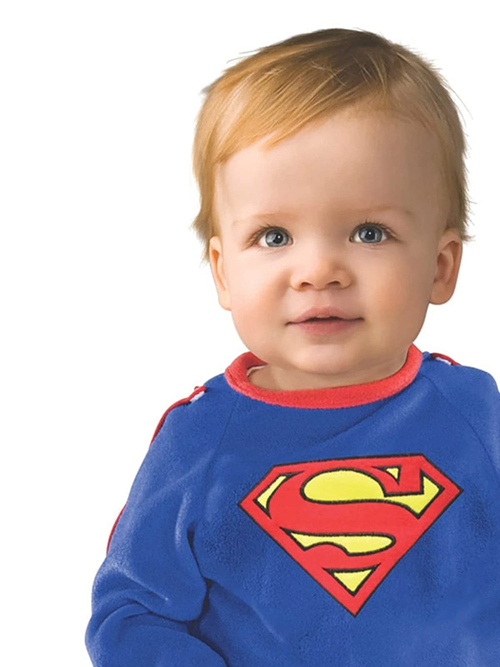 Costume Co Baby Boy's Superman Romper with Removable Cape (885301TODD, 1-2 Years)