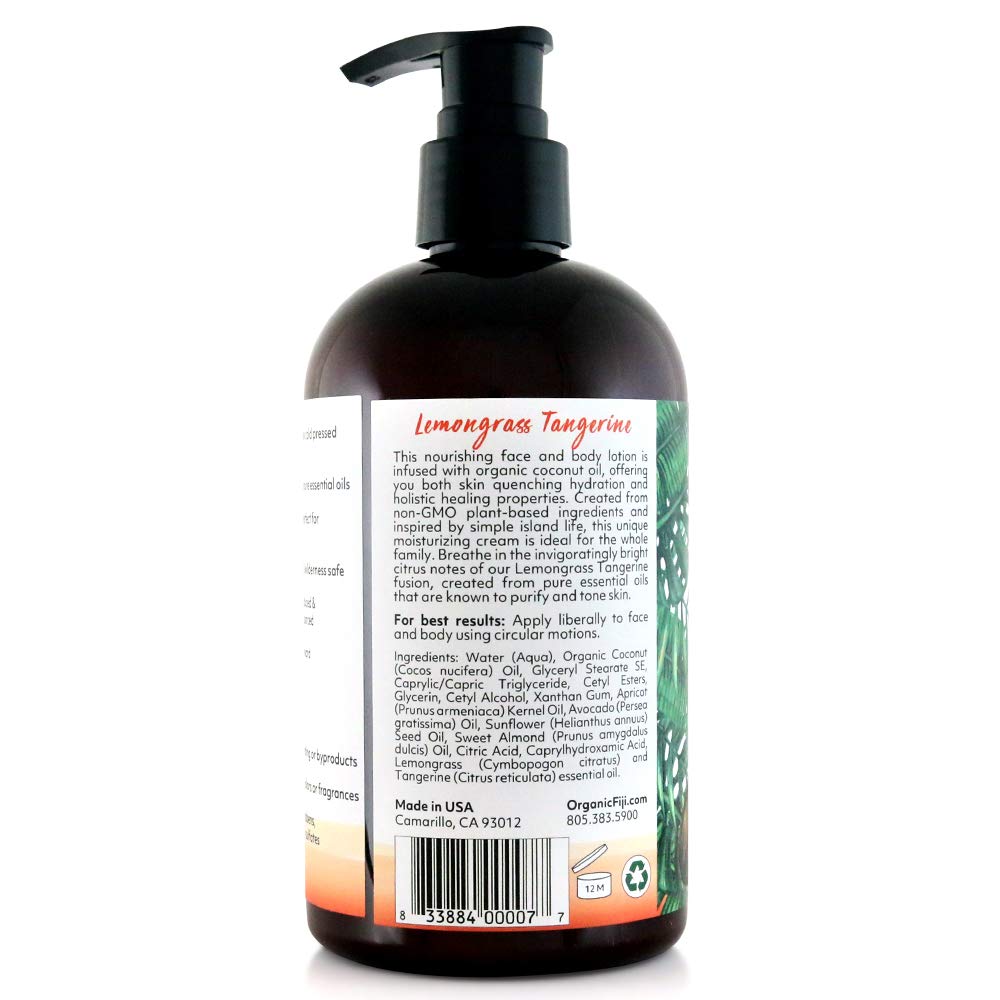 Nourishing Lotion, Lemongrass Tangerine, 12-Ounces