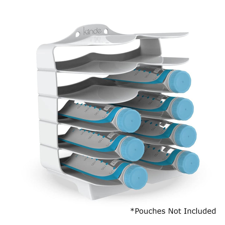 Keeper Breast Milk Bags and Baby Food Pouches Organizer, Freezer Storage