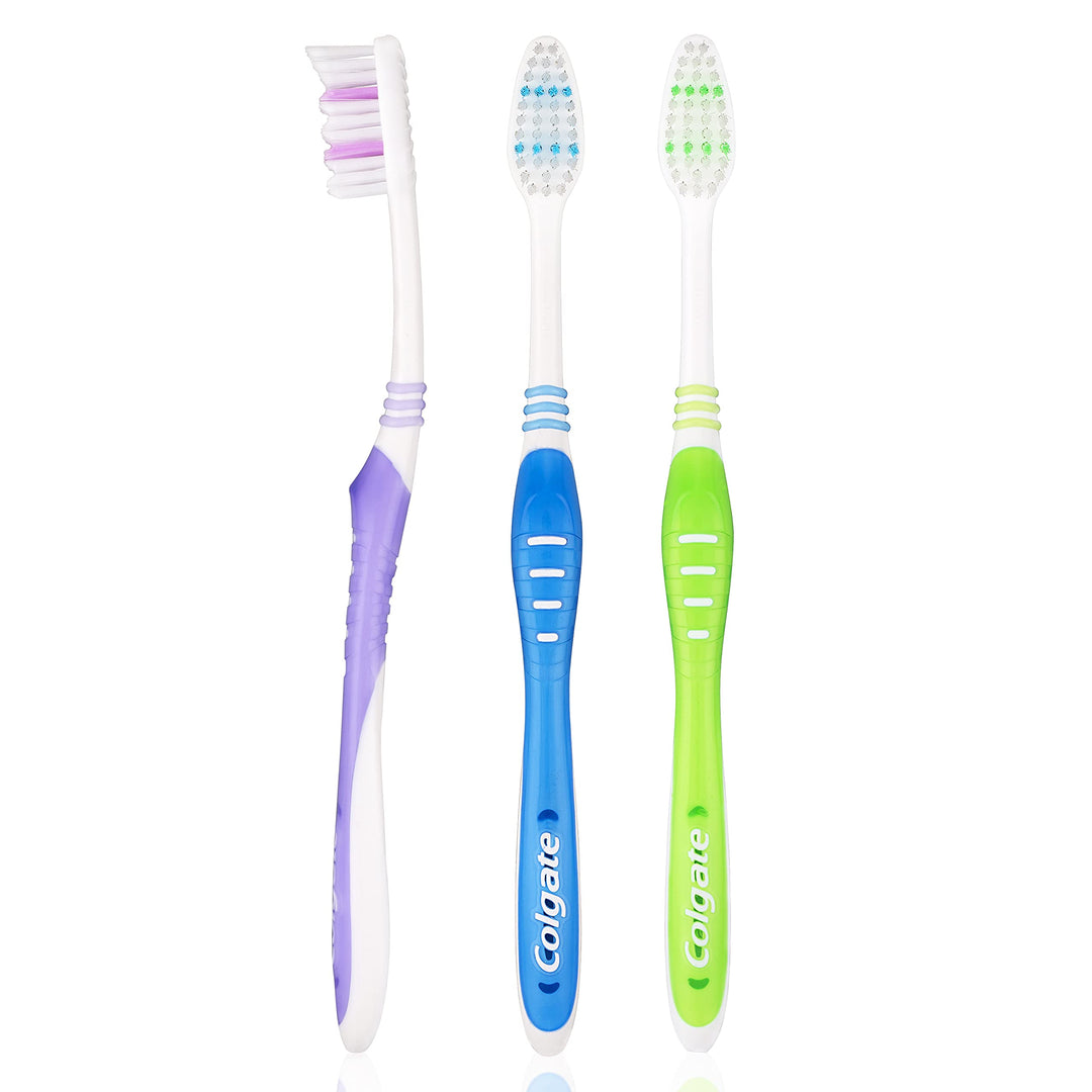Super Flexi Toothbrush with Tongue Cleaner, Soft - Pack of 6