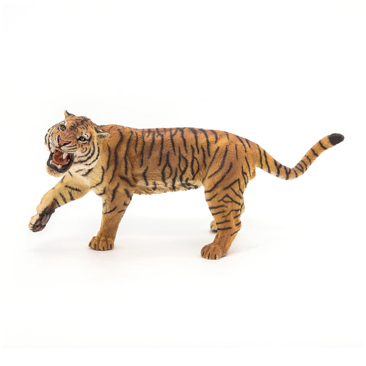 -Hand-Painted - Figurine -Wild Animal Kingdom - Roaring Tiger -50182 -Collectible - for Children - Suitable for Boys and Girls- from 3 Years Old