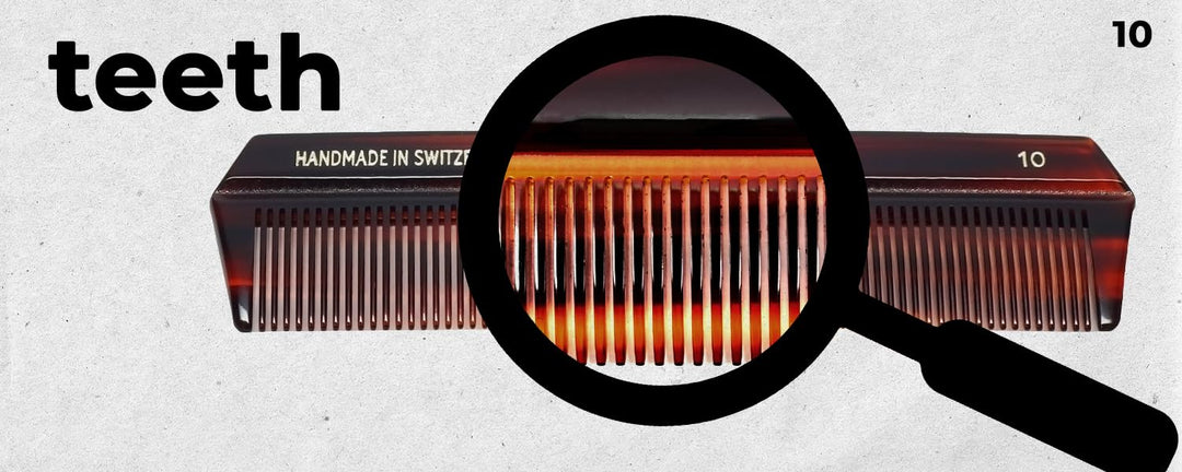 Hand-made tortoise comb #10