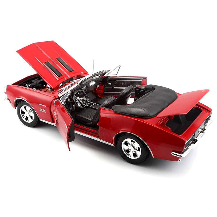 1967 Chevrolet Camaro SS 396 Convertible Turquoise 1/18 Diecast Model Car