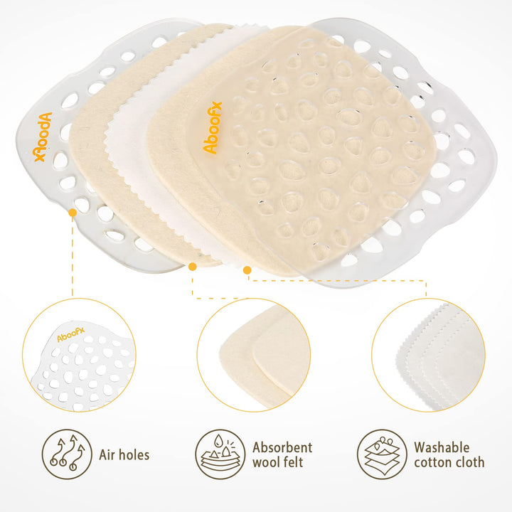 Microwave Flower Press, Quickly Flower Pressing Kit, 6.3 x 6.3 inch Microwave Flower Pressing Kit for Adults Fast Making Pressed Plant Specimen DIY Arts and Crafts