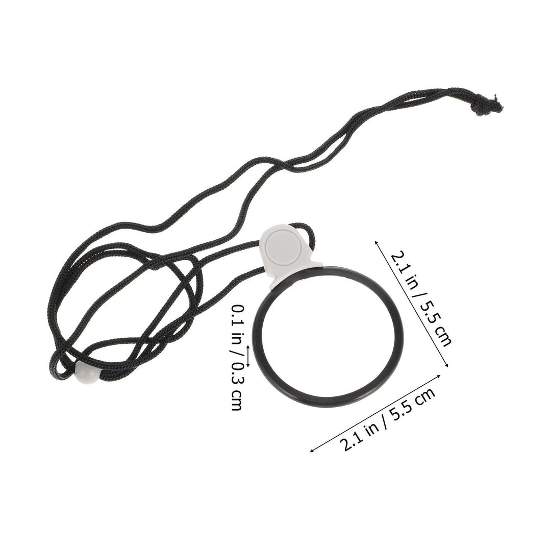 Magnifying Glasses Pendant Hanging Loupe Monocle Lens Magnifying Glass for Reading Small Prints Map Coins Jewelry