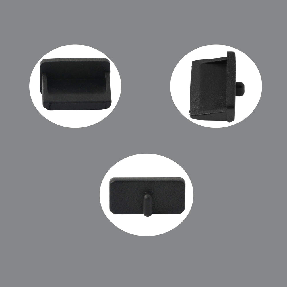 GINTOOYUN 50pcs USB Anti Dust Cap,Port Plug Cover for U