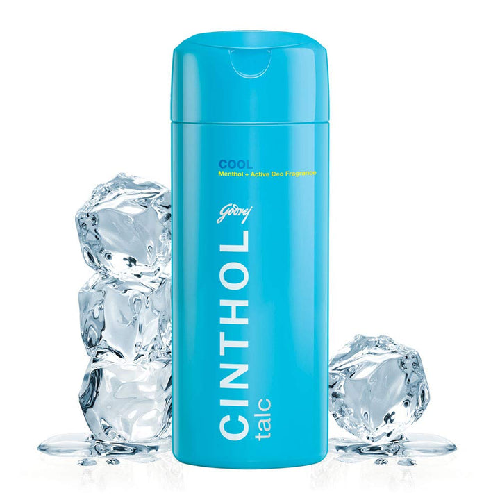 Godrej Cool Talcum Powder (100g) - Superior Germ Protection, Insta Deo Fragrance