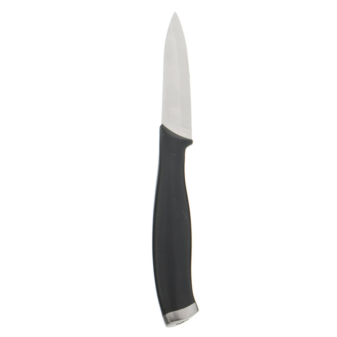 HENCKELS Silvercap Razor-Sharp 3-inch Paring Knife, German Engineered Informed by 100+ Years of Mastery, Black