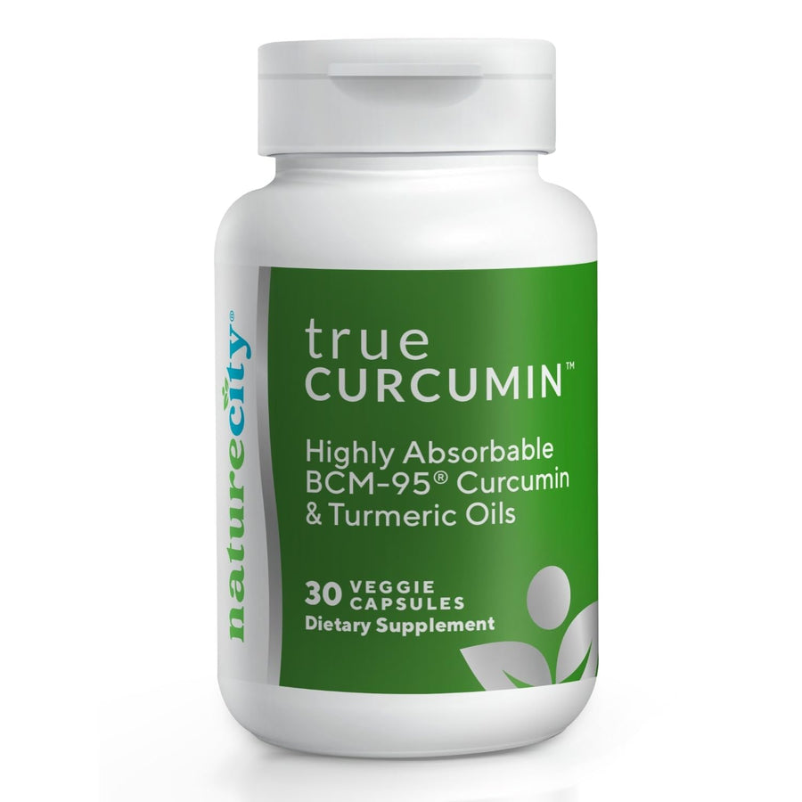 NatureCity True-Curcumin Turmeric Supplement | Non-GMO 