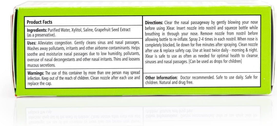 Saline Nasal Spray with Xylitol - 0.75 oz