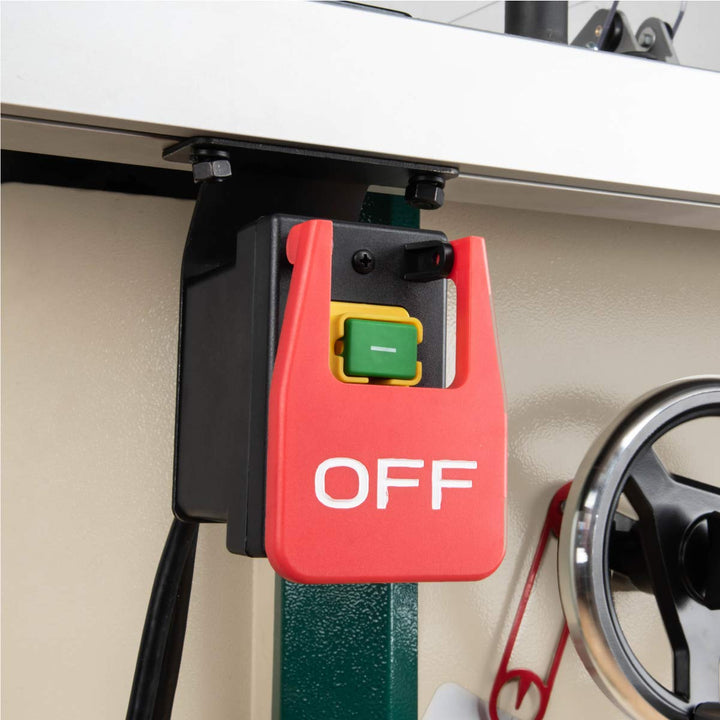 120V Magnetic Paddle Switch, 1/2 HP. Large Knee Paddle for Power Tools Fast Power Off. Fits Table Saw, Router Table, Drill Press, Bench Saw, Band Saw &amp; Other Electrical Equipment (71054)