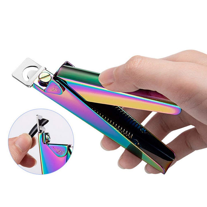 Younmi Professional Acrylic Nail Tips Clippers, Nail Tip Cutter Trimmer Nail Tools with Cuticle Pusher Scaper Peeler for Acrylic Nails Manicure Pedicure Sharp Rustproof Nail Art Tool Home DIY Use