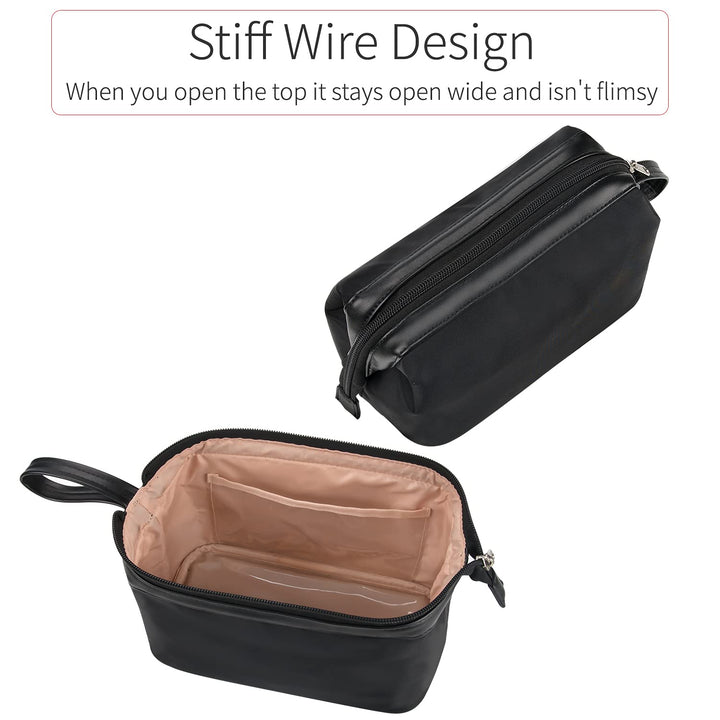 OCHEAL Large Makeup Bag,Cosmetic Travel Bag Zipper Pouc