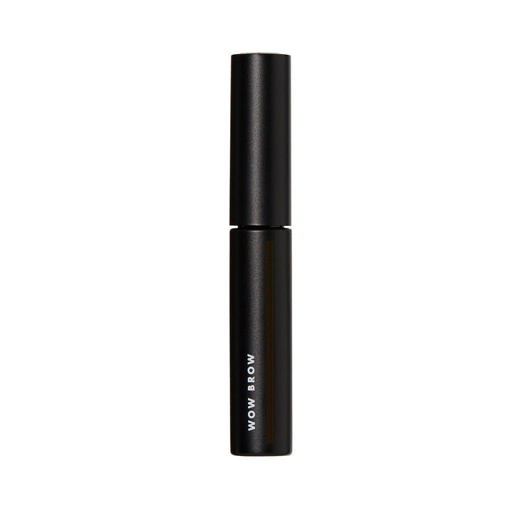 e.l.f, Wow Brow Gel, Volumizing, Buildable, Wax-Gel Hybrid, Creates Full, Voluminous-Looking Brows, Locks Brow Hairs In Place, Deep Brown, Fiber-Infused, 0.12 Oz