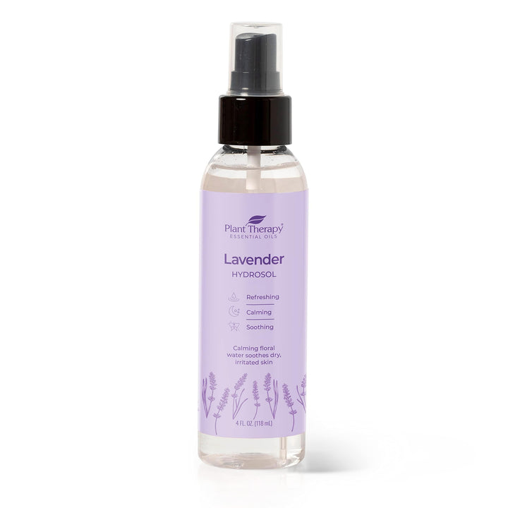 Organic Lavender Hydrosol. (Flower Water, Floral Water, Hydrolats, Distillates) Bi-Product of Essential Oils. 4 oz.