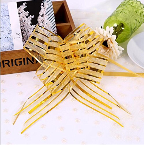 VNDEFUL 20PCS High - Grade Snow Gauze Flowers Wedding G