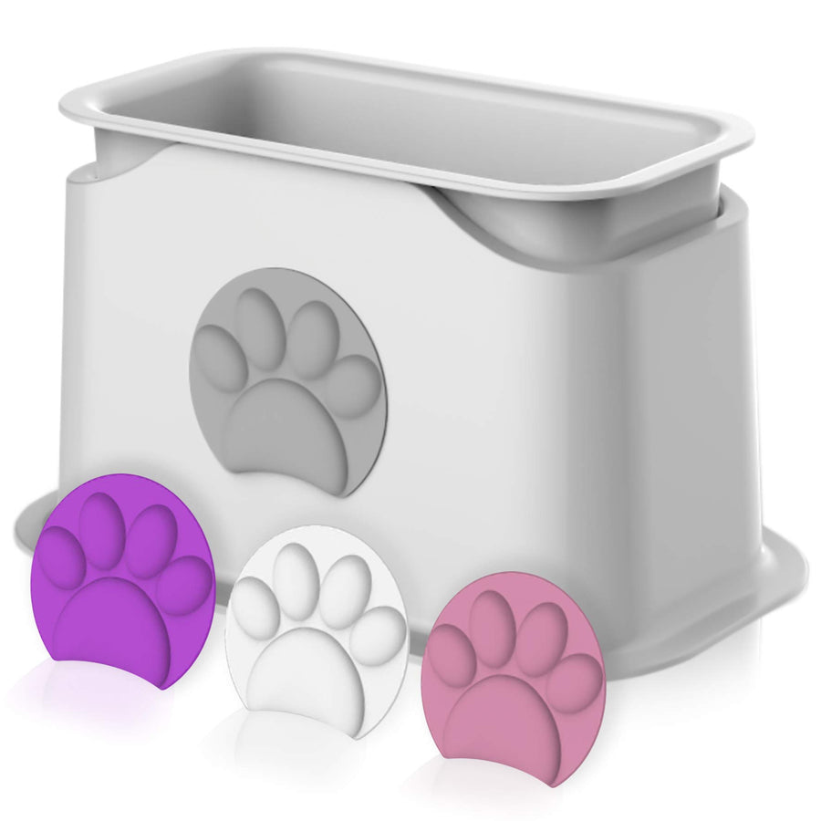 Universal Cat Litter Scooper Holder - Durable with Heavy Scoopers Holding Stability - Kitty Litter Box Scooper Accessory - Works with Plastic & Metal Cat Litter Scoop Holder - 4 Color Options