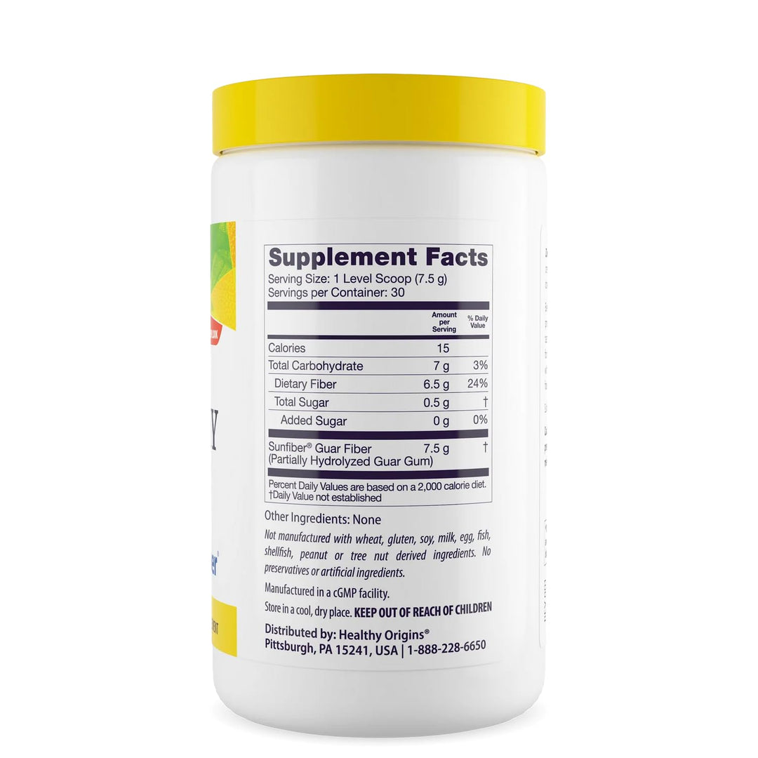 Healthy Fiber (All Natural, Non-GMO, Gluten Free, Digestive Support, Prebiotic), 7.9 Ounce