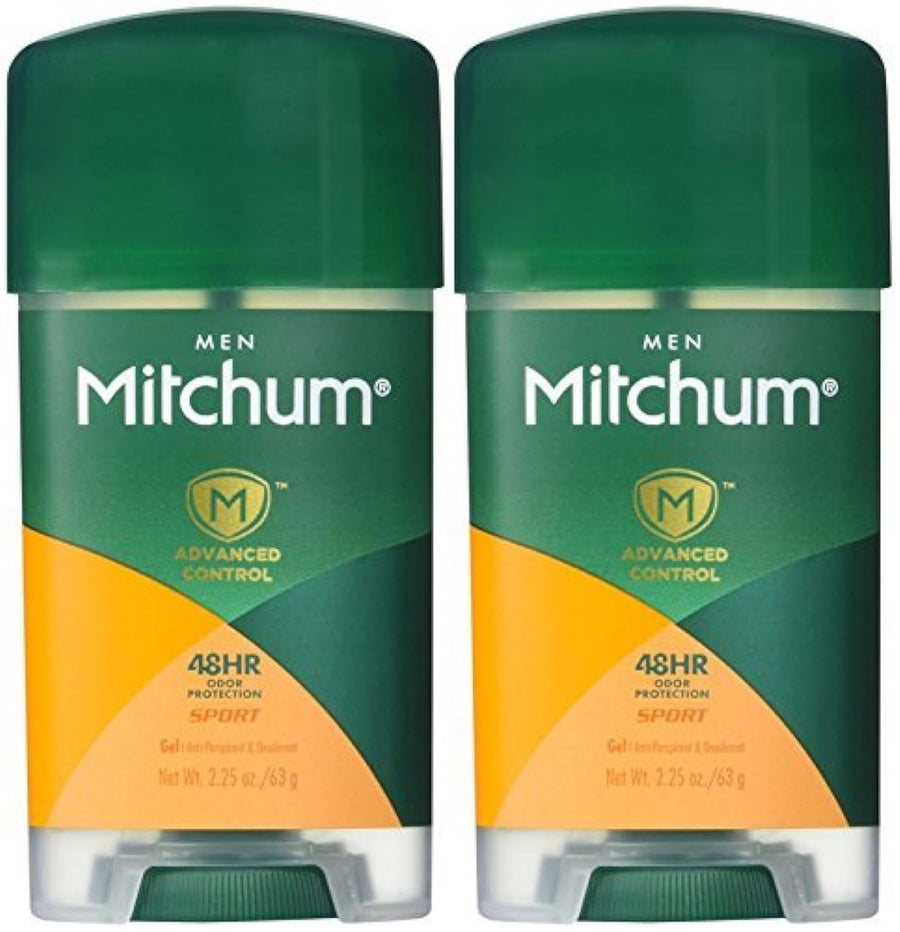 Clear Gel Antiperspirant & Deodorant for Men, Super Sport - 2.25 oz - 2 pk