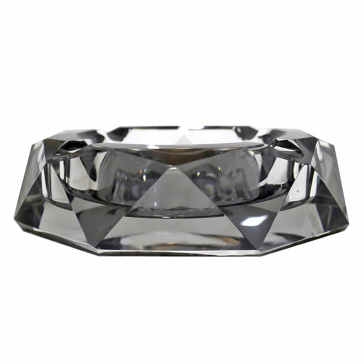 Vintage Ash Tray Small Glass Ashtray,Cool Ashtrays for Cigarettes Indoor, Ash Tray Glass Cigarette Holder 4.5