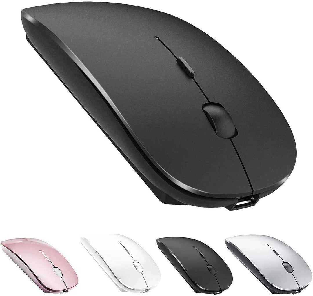 ZERU Bluetooth Mouse,Rechargeable Wireless Mouse for Ma
