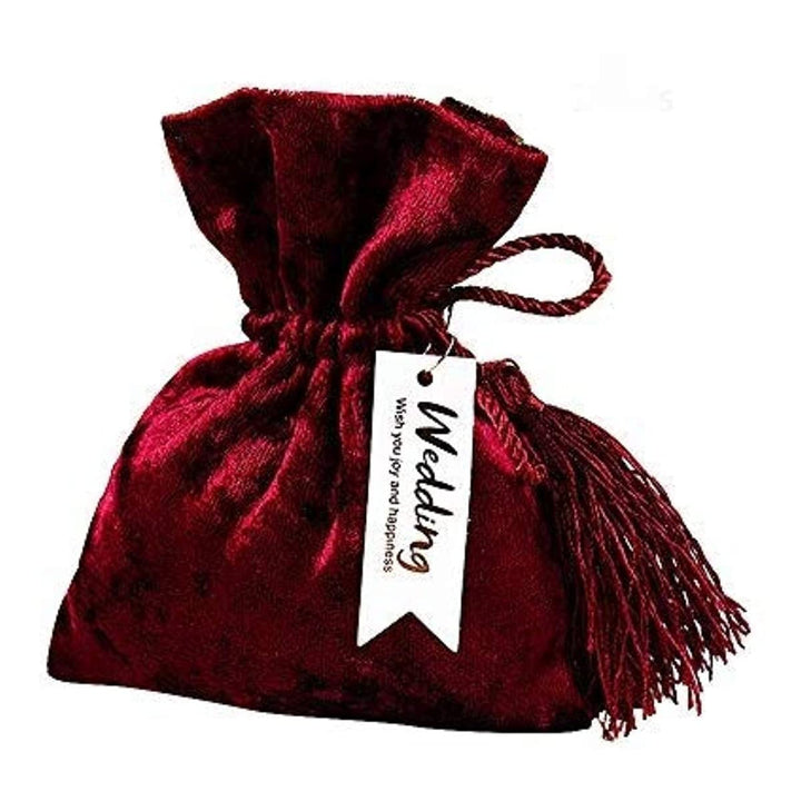 Firlar Drawstring Gift Bag,10Pack Creative European Bun