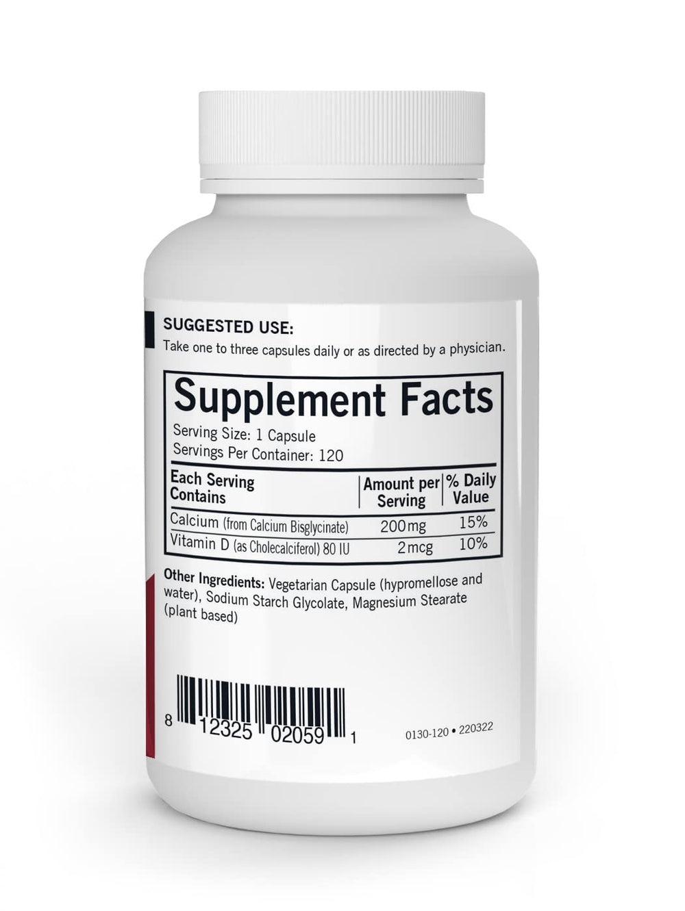 Kirkman's purest Calcium 200 mg - Hypoallergenic 12