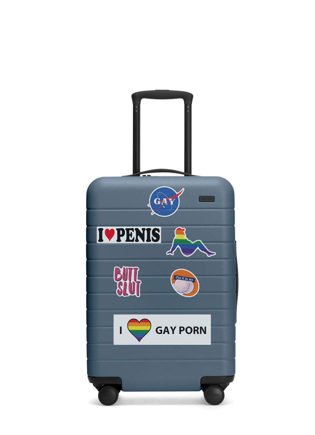 28 Pcs Original Funny Gay LGBT Prank Bumper Stickers for Truck,Cars,Vehicle or Luggage