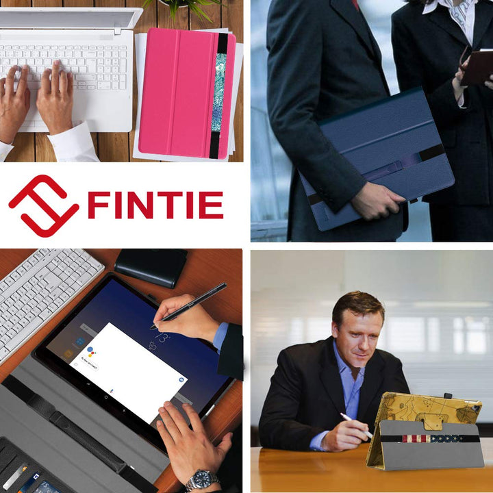 S Pen Holder for Samsung S Pen (PX510/PX710/PT870), Premium Vegan Leather Cover Sleeve Pouch Compatible with Galaxy Tab S9 Ultra/S9 FE+/S9+/S9 FE/S9/S8 Ultra/S8+/S8/S7 FE/S6 Lite, Black