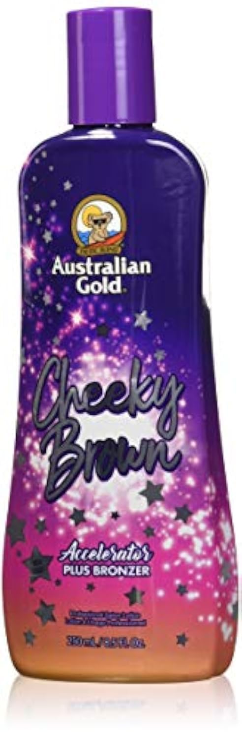 Cheeky Brown Tanning Lotion Dark Tanning Accelerator Plus Bronze 8.5 oz