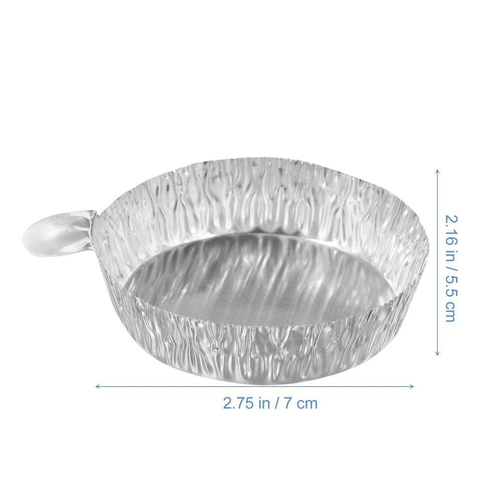 ULTECHNOVO Aluminum Weigh Boats, 100pcs Aluminum Foil c