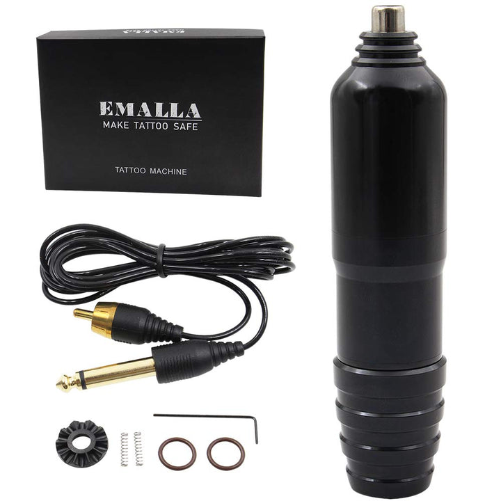 Rotary Tattoo Pen Machine - Rotary Tattoo Machine &amp; Permanent Makeup Pen Tattoo Gun with Cartridge Tattoo Pen rca Cord for Liner Shader Supply Cartridge Needles Tattoo Supplies
