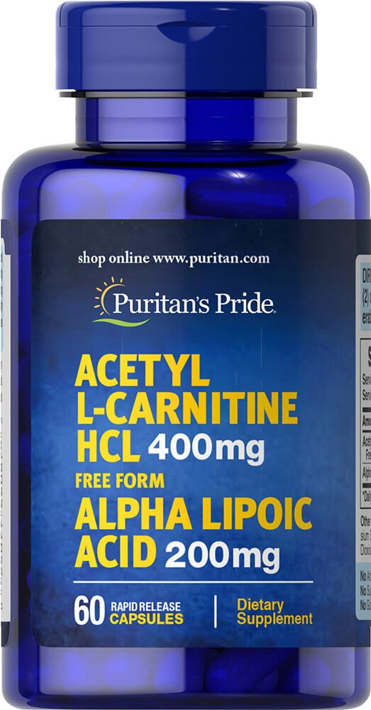 Puritan's Pride Acetyl L-carnitine Free Form | Alph