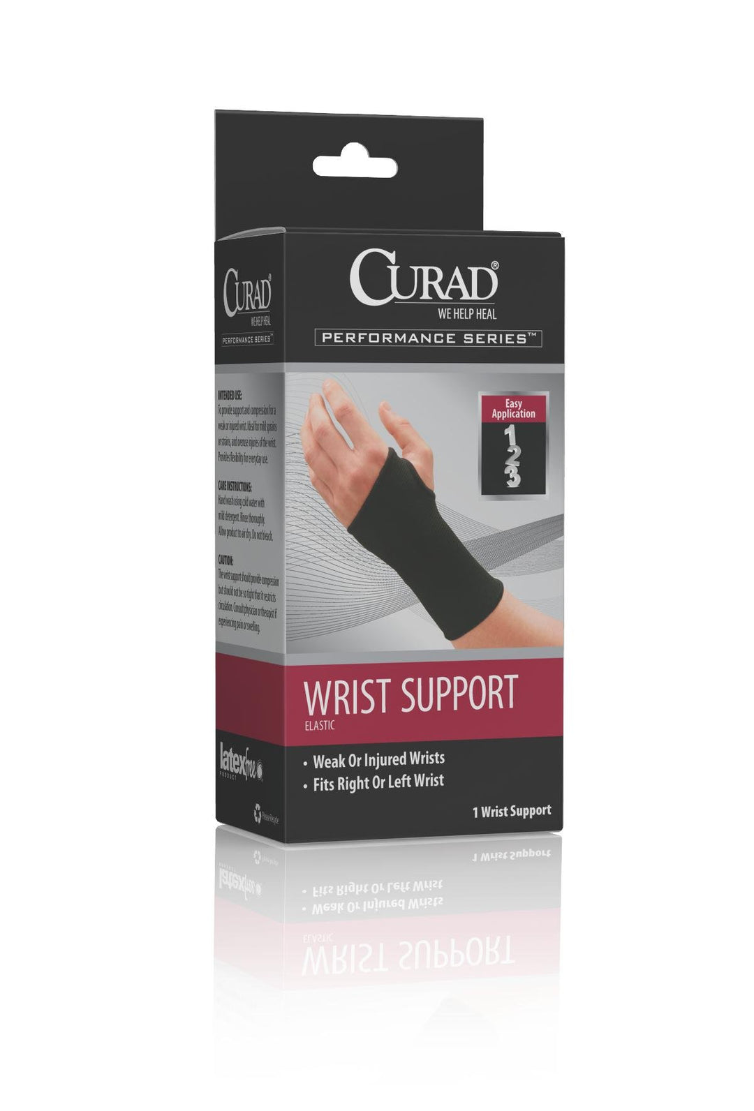 Medline Curad Elastic Wrist Support, Medium