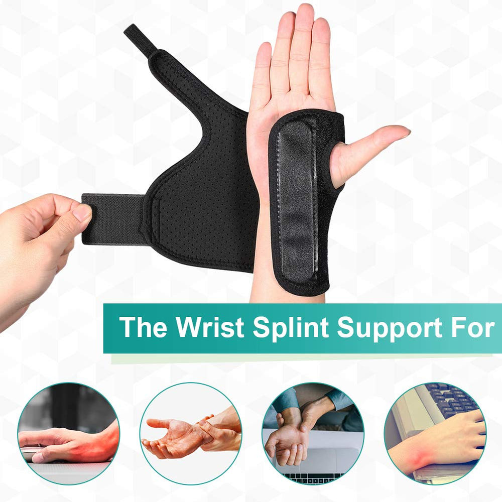 Elastic Wrist Support Brace Splint, Lightweight, Breath