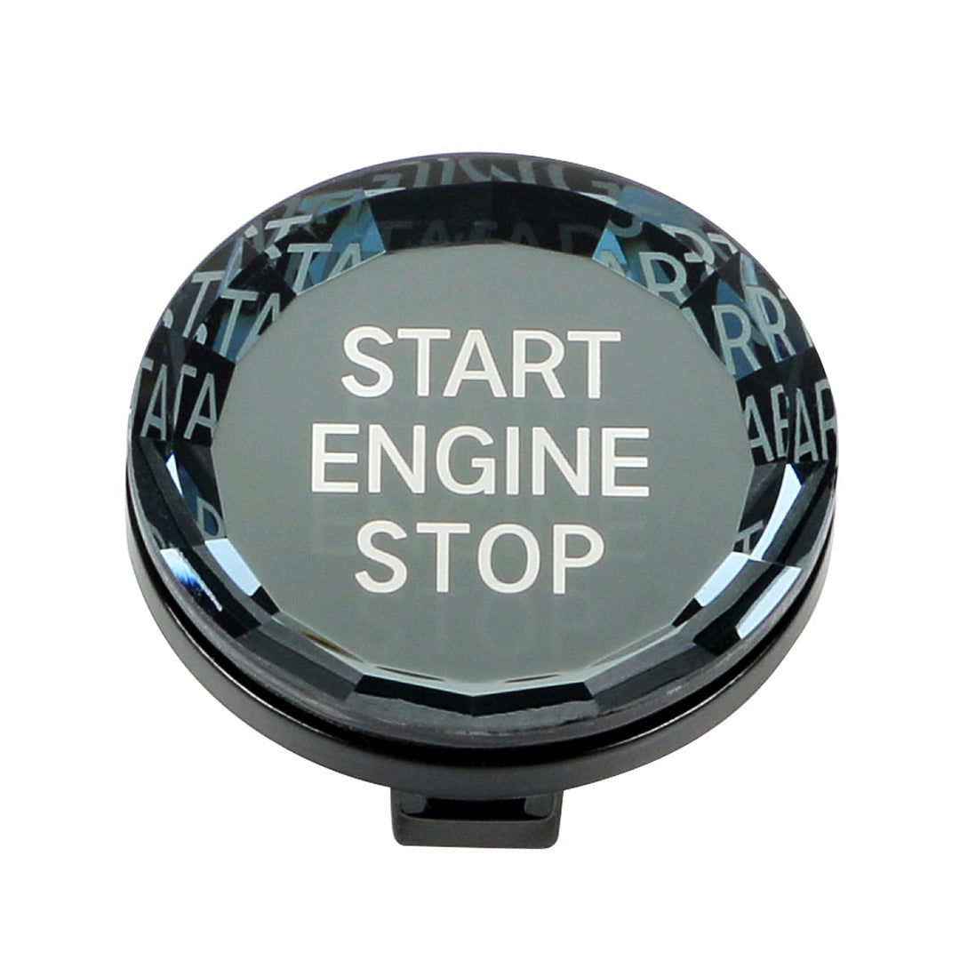 Jaronx Compatible with BMW Crystal Start Stop Button, C