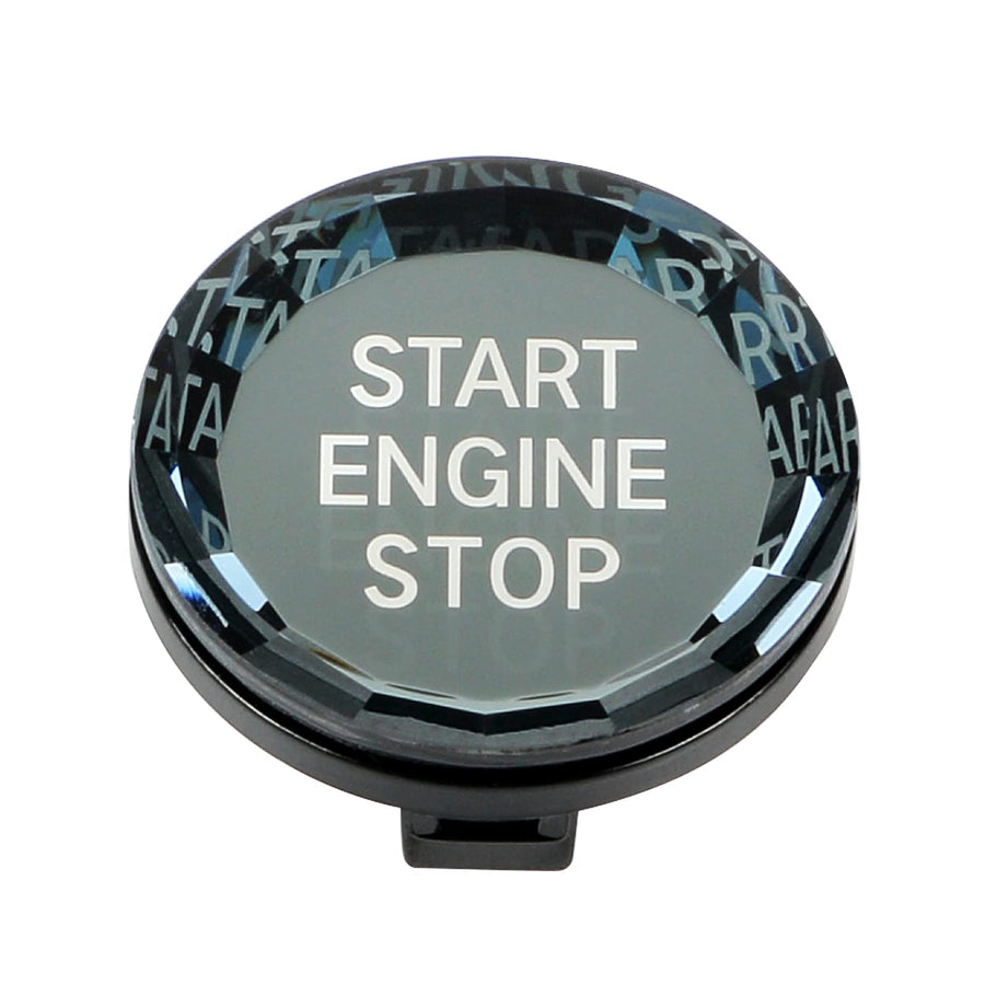 Jaronx Compatible with BMW Crystal Start Stop Button, C