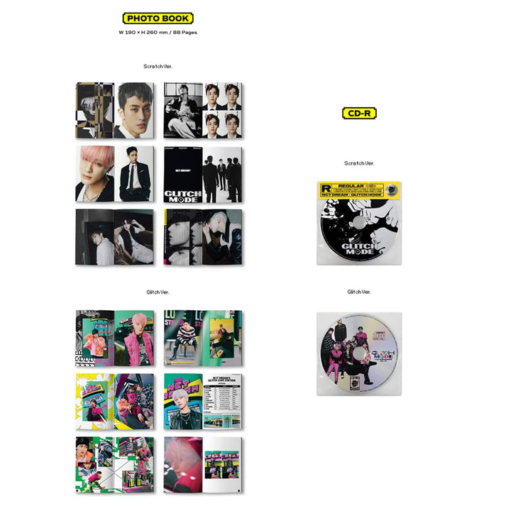 NCT Dream - Glitch Mode the 2nd Album Photobook version (A ver)