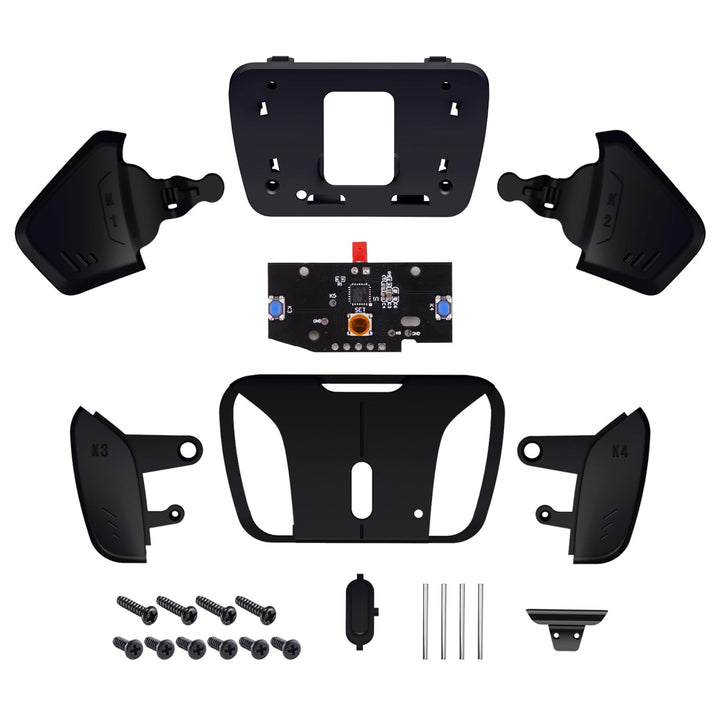 Turn RISE to RISE4 Kit – Redesigned Solid Black K1 K2 K3 K4 Back Buttons Housing &amp; Remap PCB Board for PS5 Controller RISE &amp; RISE4 Remap kit - Controller &amp; Other Accessories NOT Included