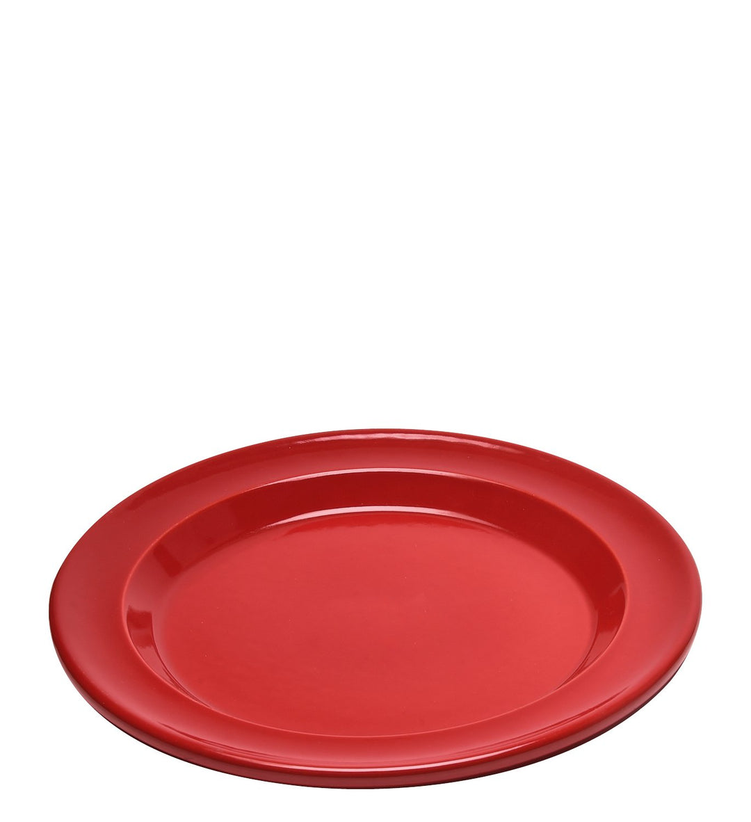 HR Ceramic Salad/Dessert Plate, Burgundy